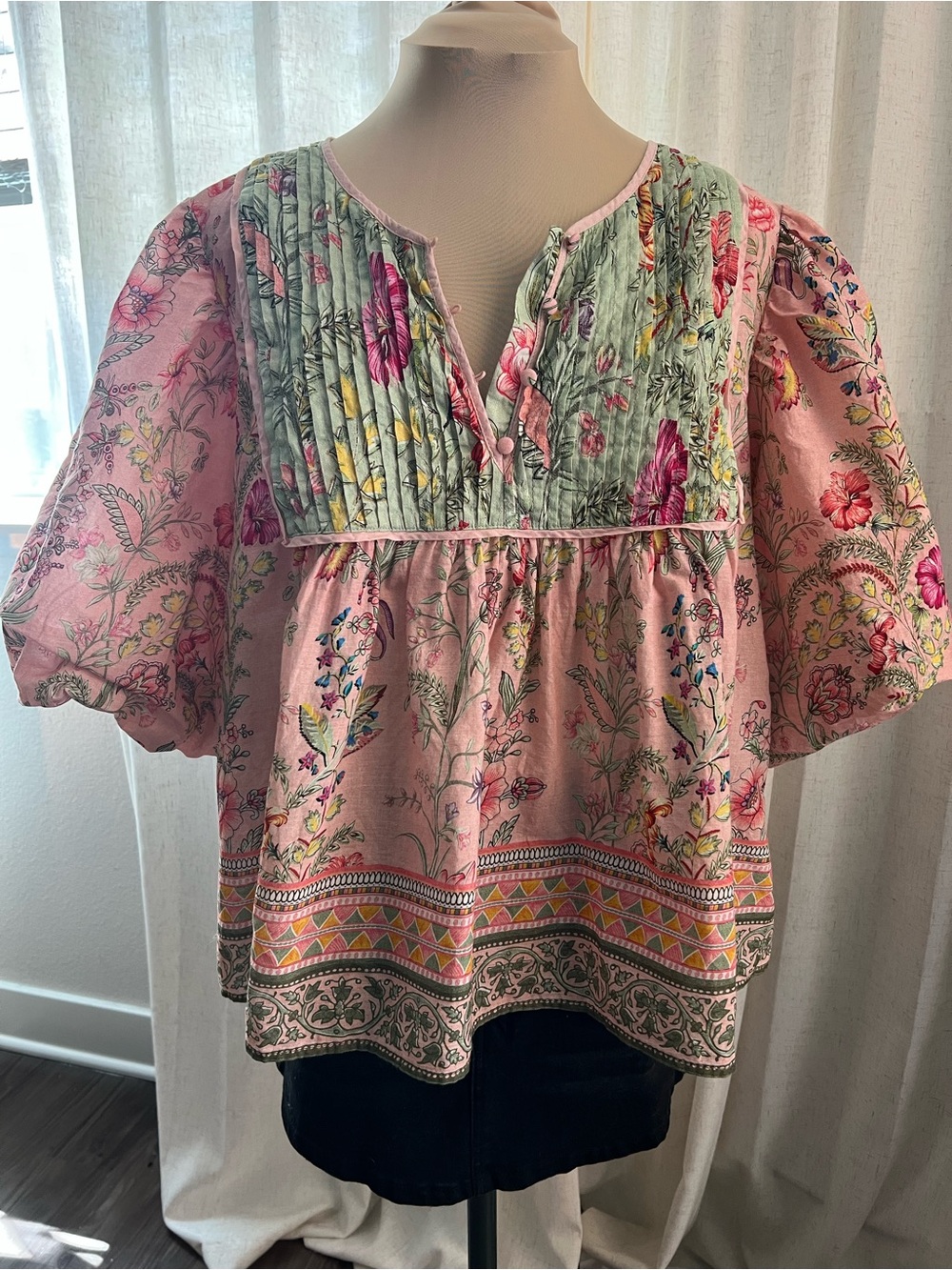 Farmers market floral top